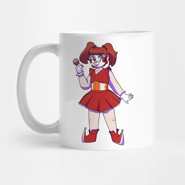 Circus Baby Gijinka Transparent by spaceagebarbie